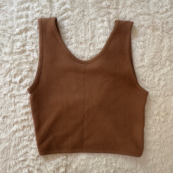 Urban Outfitters Out From Under Twist Tank (Black, Tan, M/L) - Picture 4 of 16
